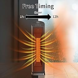 QOWETU Space Heater for Indoor Use with Remote
