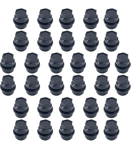 20 Green Plastic Wheel Lug Nut Caps - Replaces For... – Grandado
