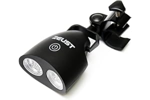 Zeust Sirius 2.0 Barbecue Grill Light with 10 Super Bright LED Lights - Durable & Weatherproof, MeltGuard Technology, Long-Lasting BBQ Lamp for Your Gas/Charcoal/Electric Grill
