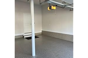 Basement Pole Padding White 3 4 5 6 8 Ft, Customizable Round Pole Safety Pads Column Cover for Playground/Gym/Garage/Basketba