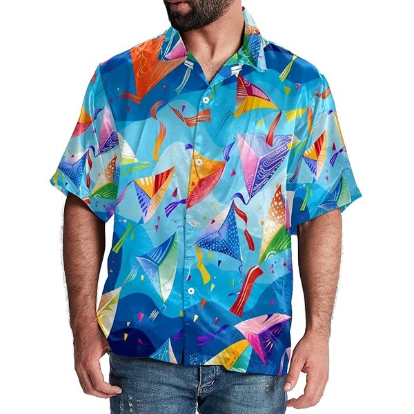 Amazon.com: FULAOER 90s Retro Memphis Shapes Men's Button Down