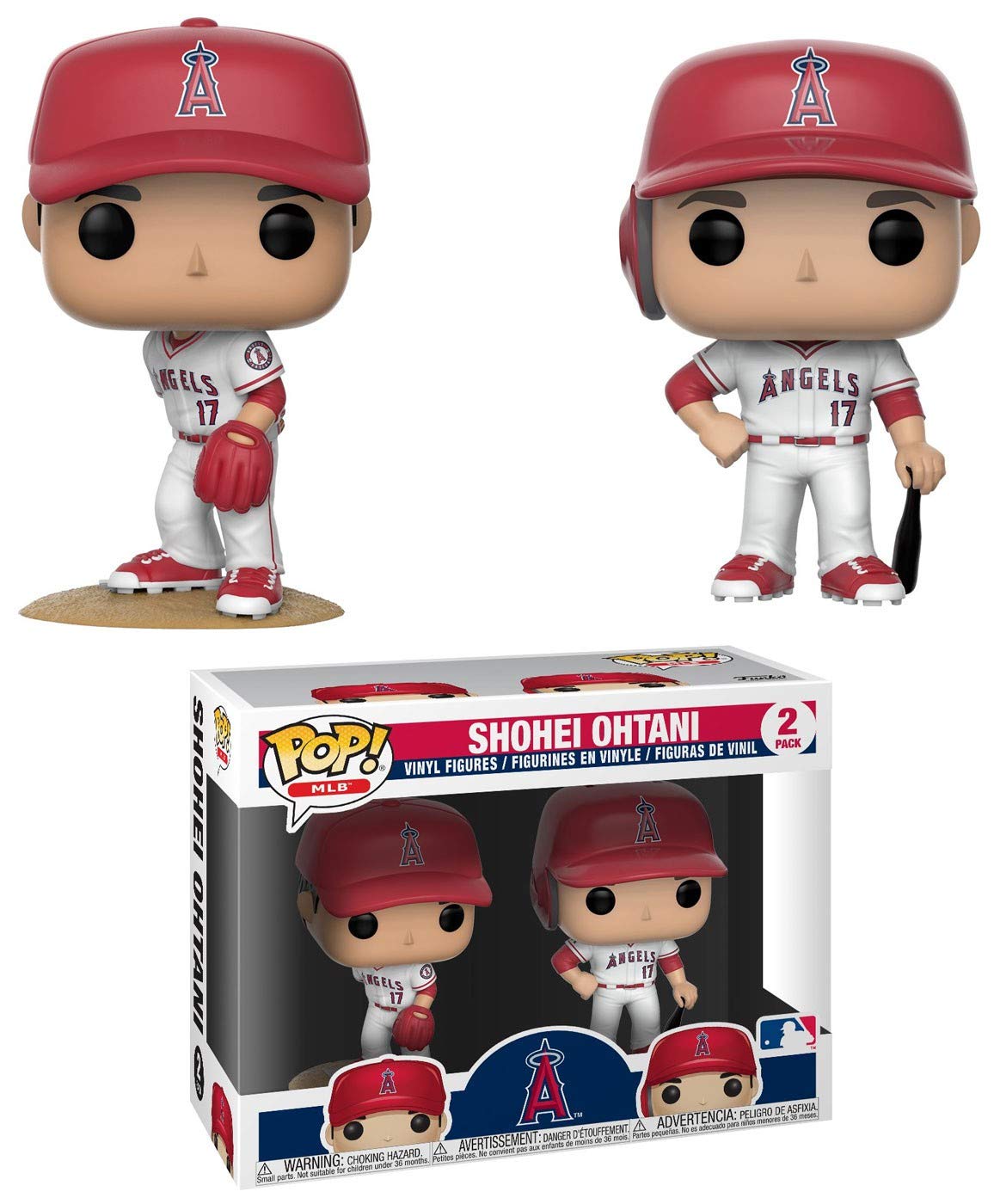 Funko Pop! MLB: LA Angels - Shohei Ohtani 2-Pack