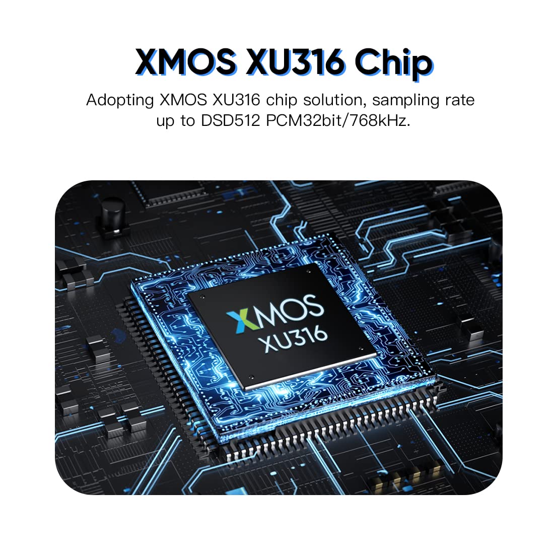 SMSL PO100 PRO MQA DDC XMOS XU316 Digital to Analog Audio Converter Type-C USB Input IIS/Optical/Coaxial Output Mini Portable USB Interface for Phone/PS5/Switch/TV