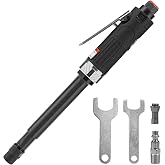 Baisiky 11" Extra Long Extension 1/4&ldquo; Straight Extended Air Die Grinder | High Speed Extended Long reach Shaft Die Grinder Tool