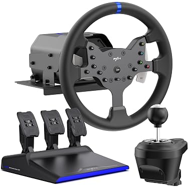 PlayStation対応、レーシングホイール&ペダル PlayStation対応
