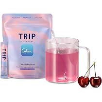 TRIP Dream Powder Melatonin Magnesium Glycinate Sleep Drink,