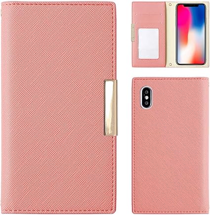 Amazon Iphone6s ケース 手帳型 アイフォン スマホケース ピンク 可愛い フレーム ケース オンライン通販