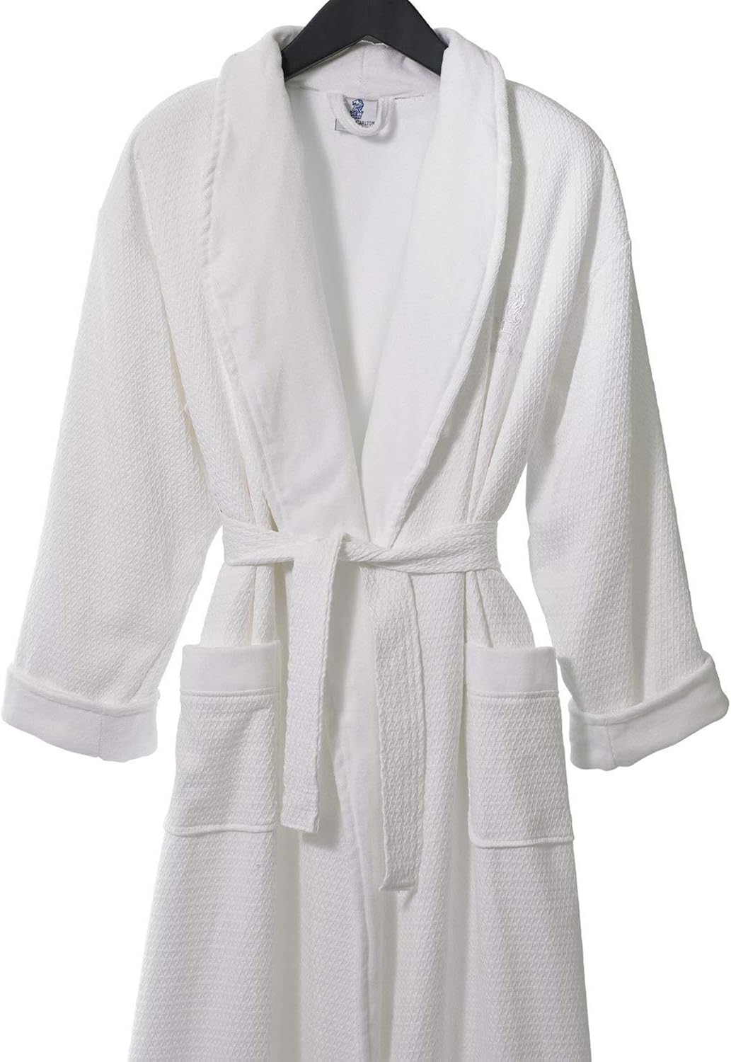 The RitzCarlton Diamond Waffle Robe No Logo One Size