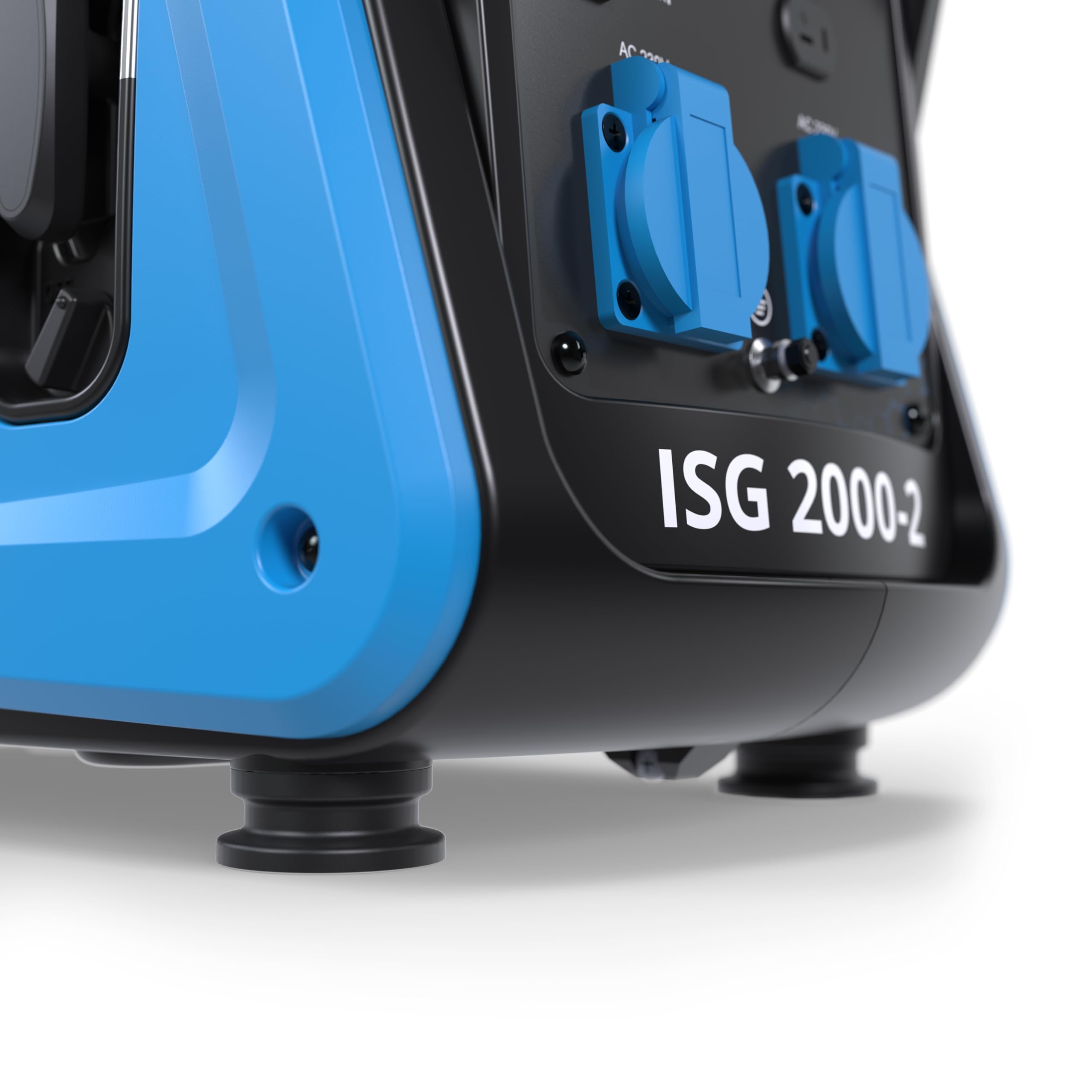 Güde Inverter Stromerzeuger ISG 2000-2 (4-Takt-OHV-Benzinmotor, 2,11/2,86 (kW/PS), max. 2000 W, 2x 230 V, Laufzeit bis 5,9 h, Tankinhalt 4,1 l, Überlastungsschutz, ECO-Funktion, Antivibrationsfüße) 6