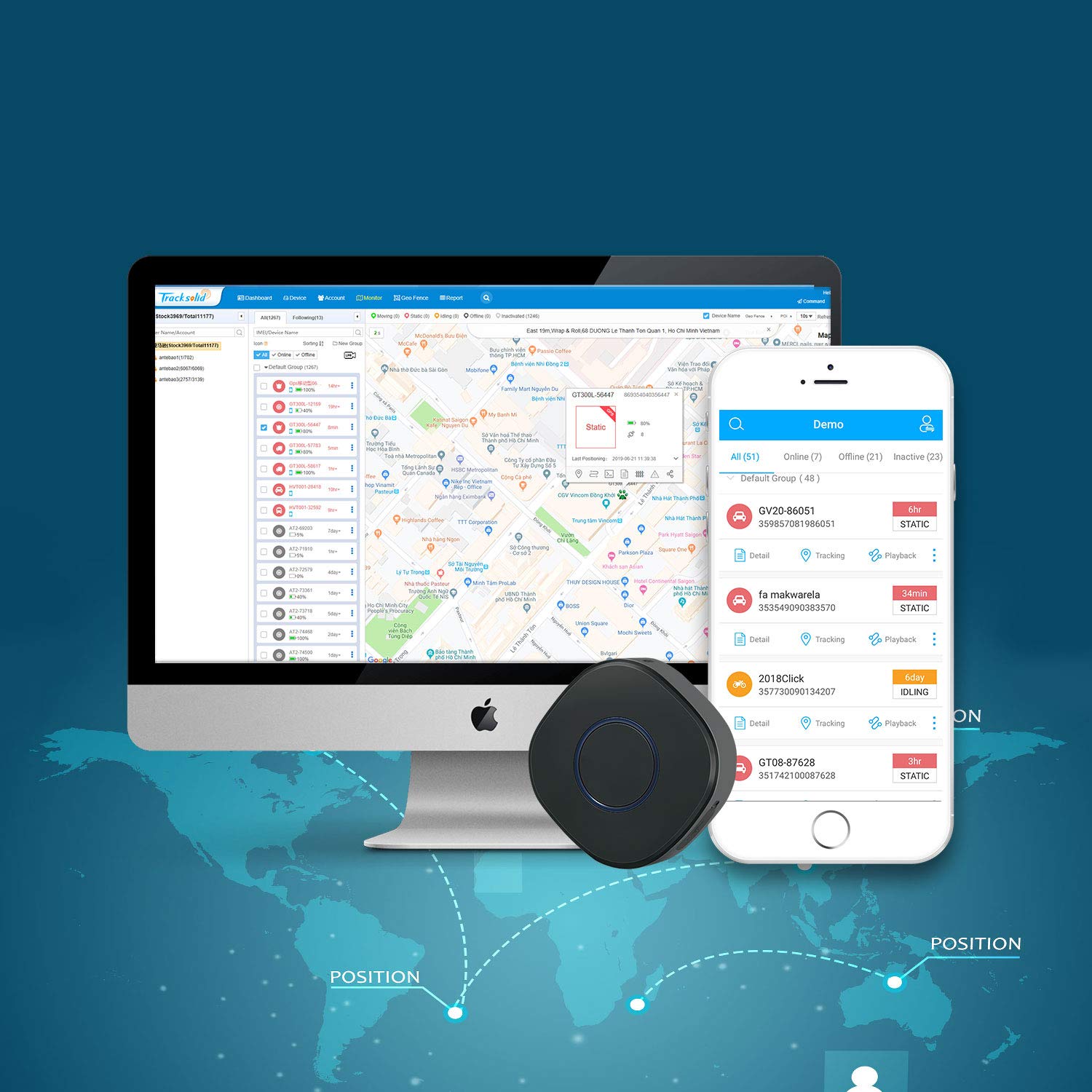 Obit Gps Tracker Real Time Locator With 1 Year Data Plan Support