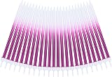 URAQT Birthday Candles 24 Pcs Metallic Tall Candles with Holders 5.1 in White
