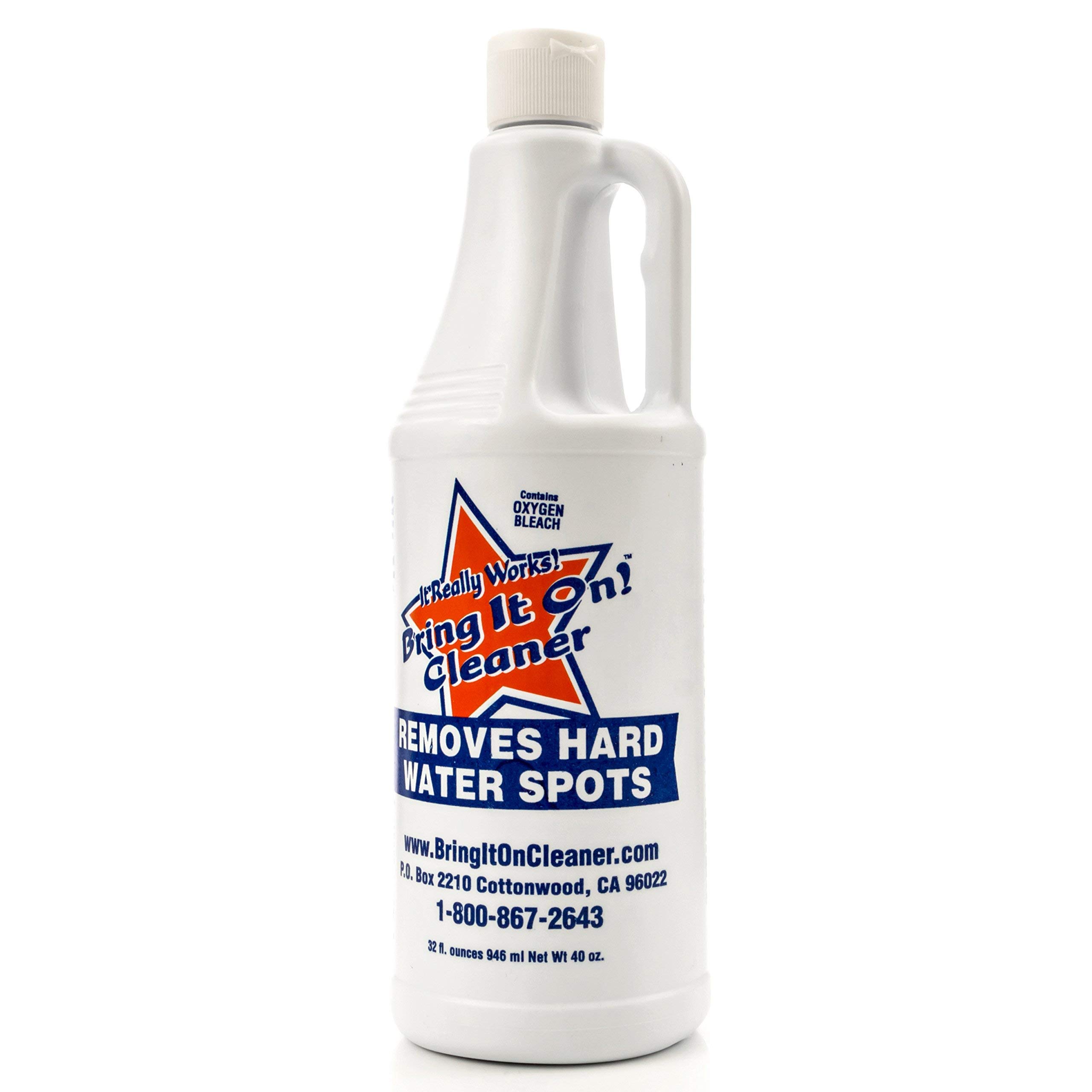 Bring It On Cleaner Hard Water Stain Remover, Shower Door Cleaner