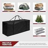 widesmile Extra Large 173x76x51cm Garden Cushion Storage Bag Waterproof view 3
