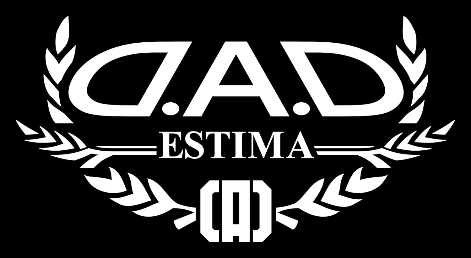 Amazon ギャルソン Dad Auto Modelステッカー エスティマ カラー ホワイト St107 05 D A D 車 バイク 車 バイク