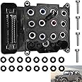 68145835AE ABS Control Module Anti-Lock Brake System Module Compatible with 2012-2014 Jeep Wrangler 3.6L V6 Replacement 68145835AA 68145835AB 68145835AC 68145835AD 68211530AA with Washers and Screws