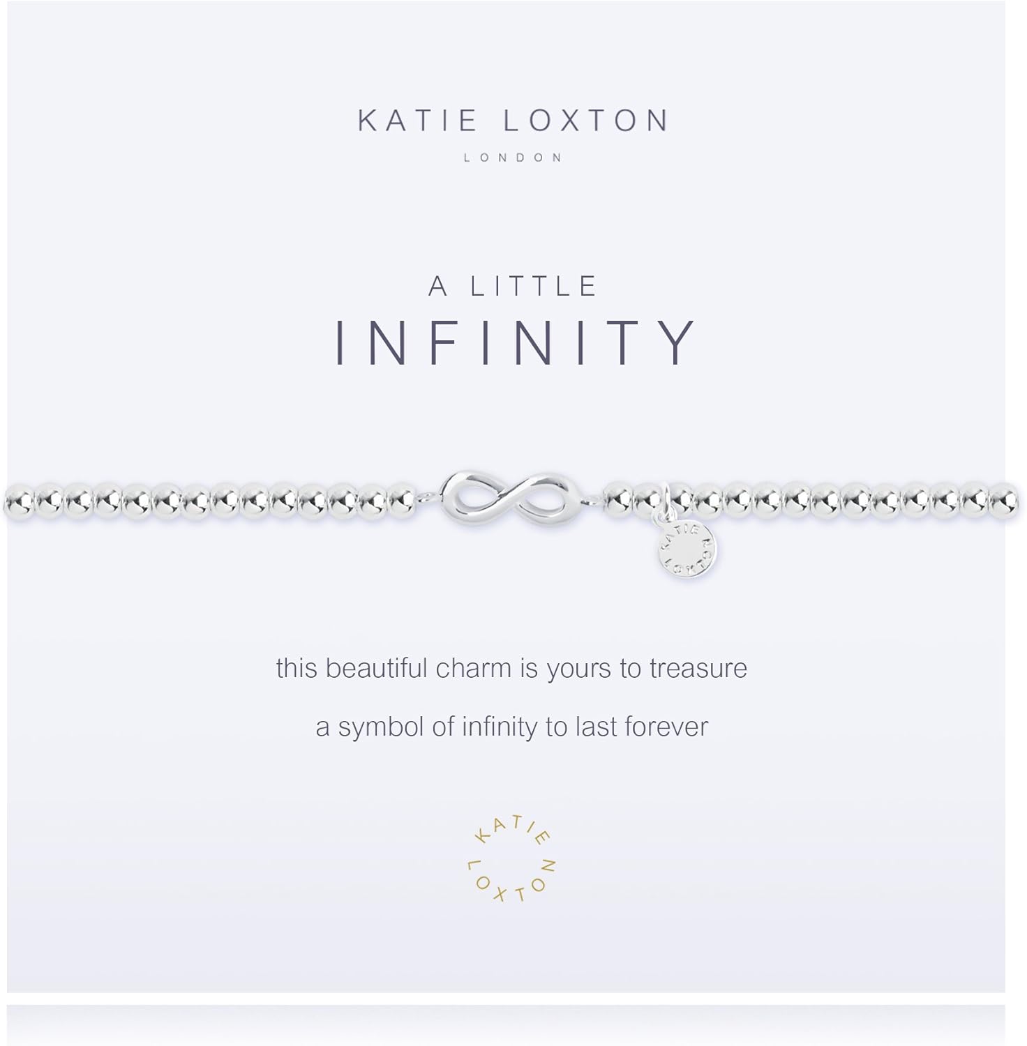 Katie Loxton a little Infinity Bracelet Amazon.ca Jewelry