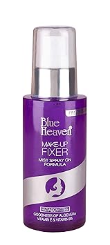 Blue Heaven Mist Spray Formula Makeup Fixer, White, 115ml