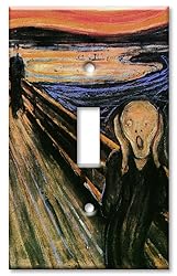 Art Plates - Munch: The Scream Switch Plate