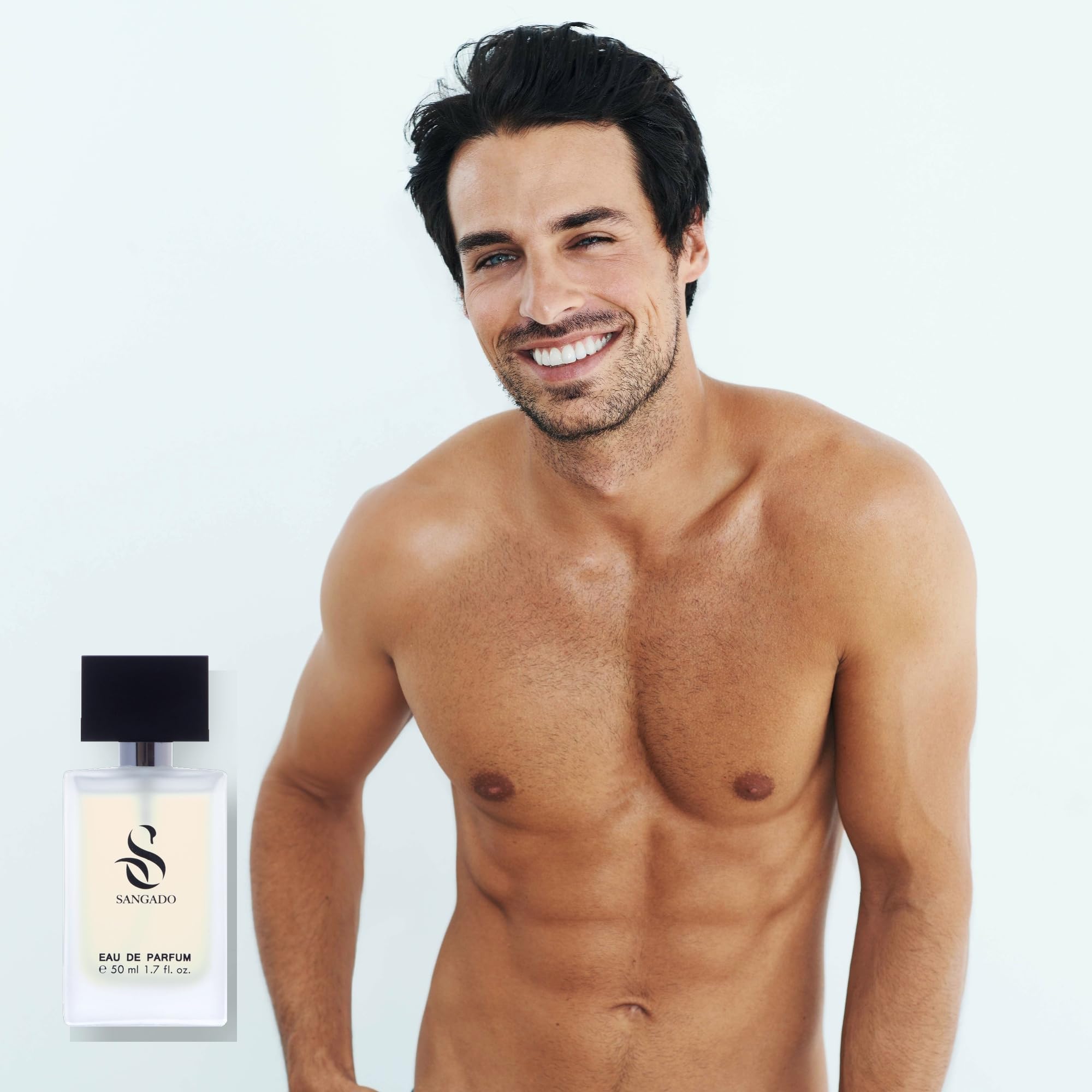 SANGADO Atlantis, Parfüm für Herren (eau de parfum), 8-10 Stunden Langanhaltend, Luxuriös Duftendes, 50 ml, Code: 689 3