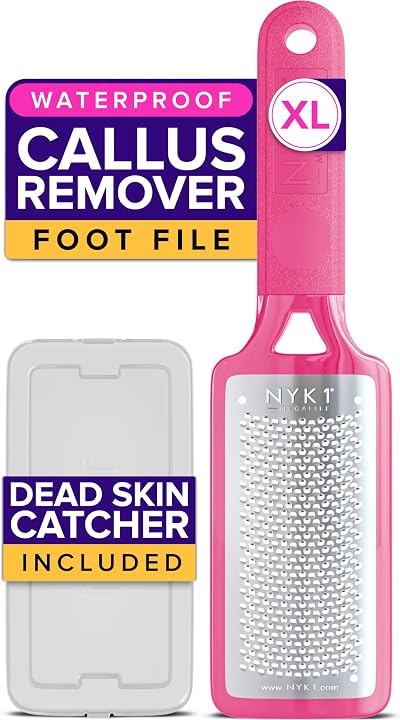 NYK1 MegaFile Pedicure Foot File for Hard Skin Calluses Dry Skin