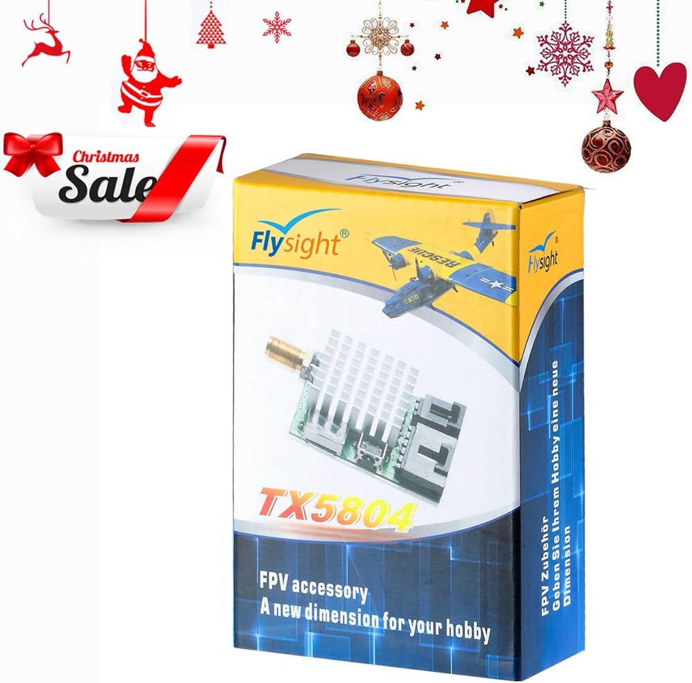 FPV Transmitter 400mW Flysight Wireless Digital AV Transmitter 5.8GHz 40CH FPV VTX (RPSMA ANT)