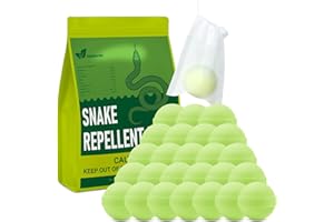 YUEQINGLONG 25 Pack Snake Be Gone for Yard Powerful Pet Safe Balls for Lawn Garden Camping Fishing Home to Repels Snakes and Other Pests (Mint)