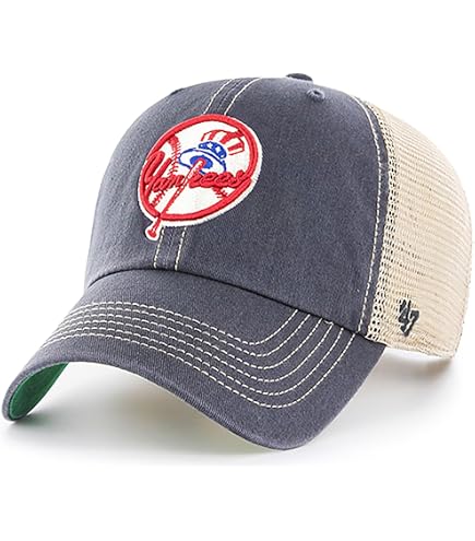 Amazon.com: 47 MLB Trawler Primary Logo Team Color Mesh Trucker