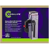 Coralife Hang on DC-Controlled Mini Protein Skimmer Saltwater Aquariums | Aquarium skimmer with variable speed pump, inline remote control, small footprint for reef aquarium sumps