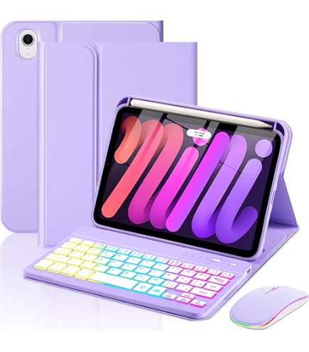 Amazon.com: Cousper for iPad mini 7 Keyboard Case A17 Pro 2024