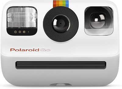 Polaroid Go Instant Camera White - Portable Pocket Photo Printer