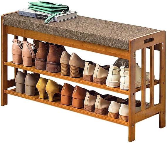 Cambio de banco de zapatos Entrada largo banco multifuncional de