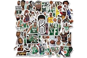 ZIYZIIY Basketball Star Stickers Irving Sticker Small Decals |50 Pcs| for Hydro Flasks Laptop Phone Case Computer Water Bottle…