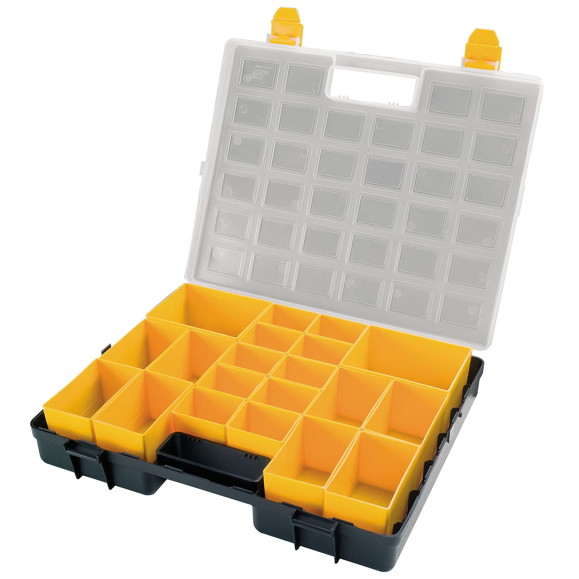 Plastic Storage Box with 20 Removable Inserts