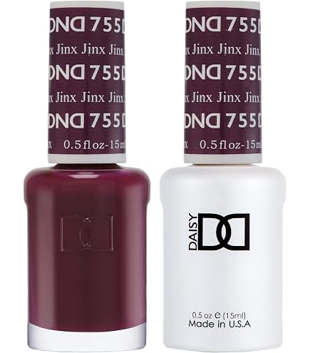 Amazon.com: DND Gel Polish Set, 432 Dark Scarlet Red | Matching UV