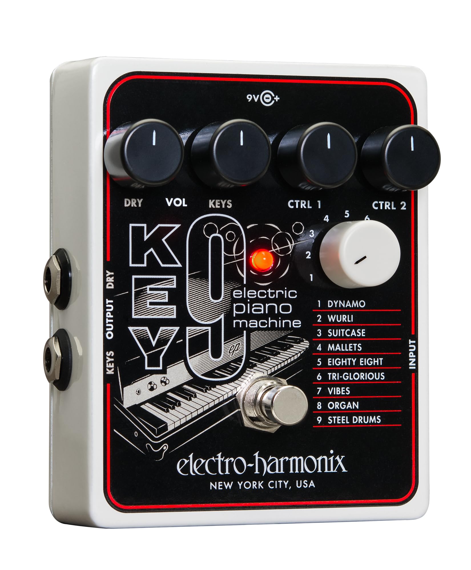 Electro Harmonix KEY9 Electric Piano Machine - Effect for Guitars