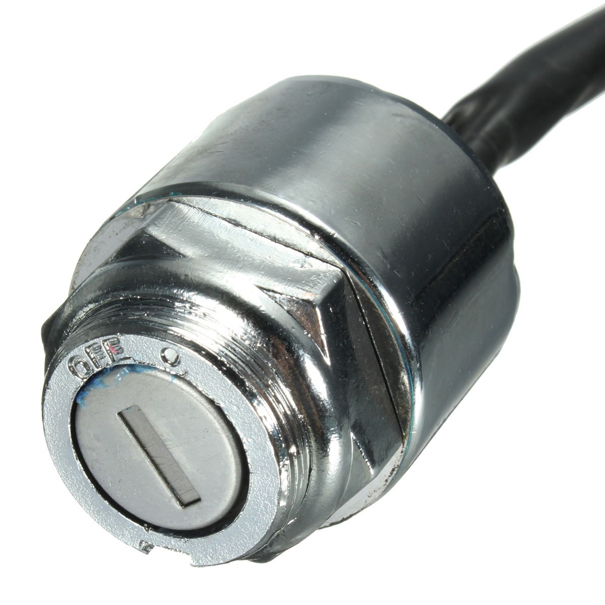 JenNiFer Commutateur De Cl/&eacute; De Baril D/&rsquo;Allumage 2 Cl/&eacute;s Connecteur De Bloc 4 Broches pour ATV Mini Moto Dirt Bike Buggy