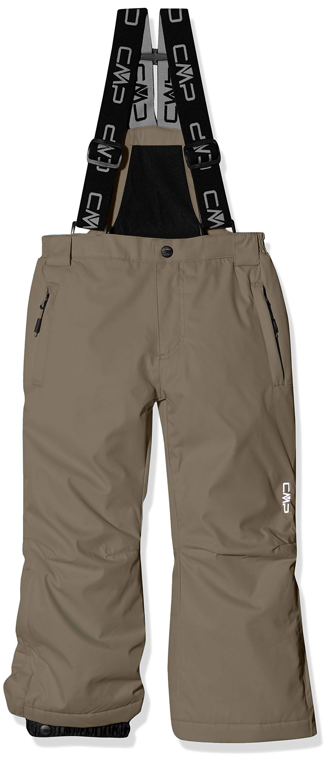 CMP 3w15994 Boys' Padded Dungarees Feel Warm Flat 5000, Unisex - Children, Trousers, 3W15994, Peat, 116