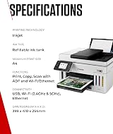 Canon MAXIFY GX6150 Compact Office Printer All‑in‑One Wi Fi Ethernet USB view 6
