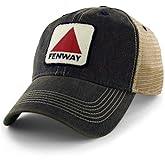 Chowdaheadz Fenway Patch Dirty Water Mesh Trucker Hat – Vintage Navy Blue Adjustable Cap