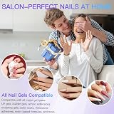 LKE UV LED Nail Lamp 320W Professional Gel Dryer 66 LEDs Auto Sensor 4 Timers view 5