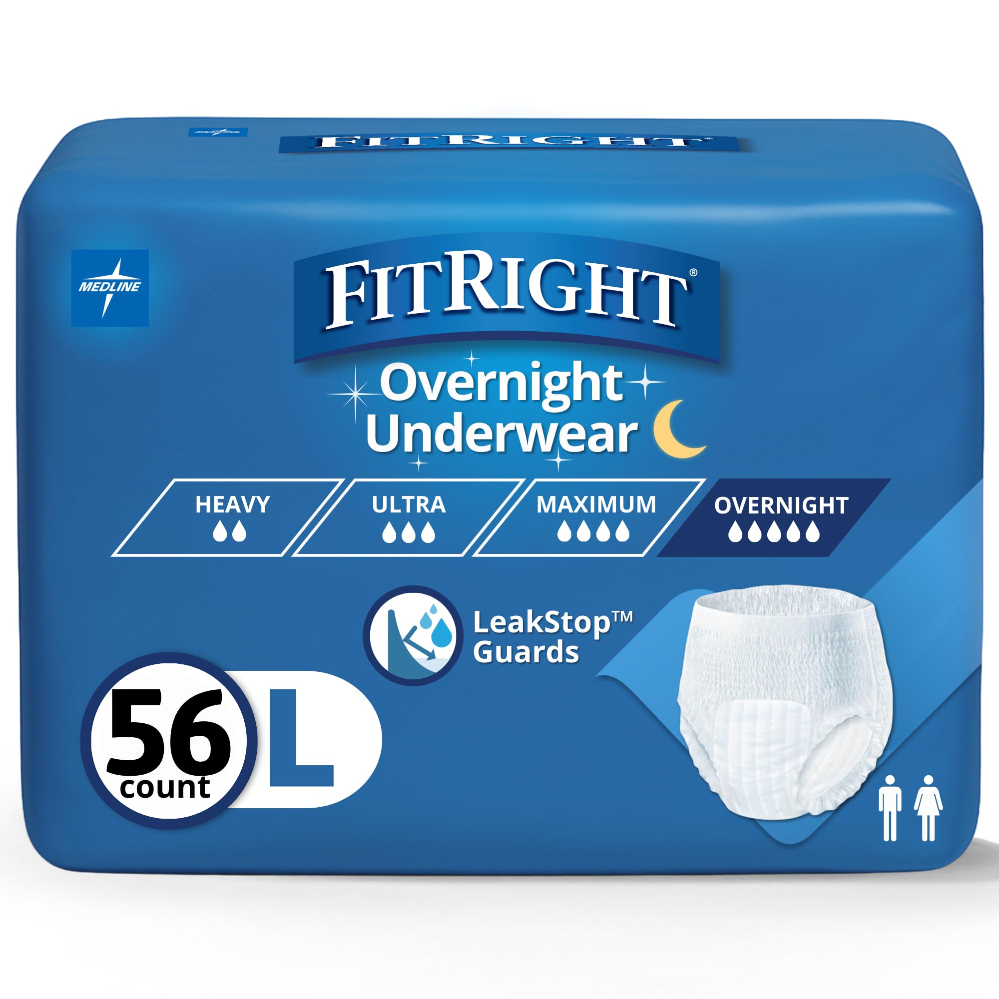 FitRight Overnight Unisex Large