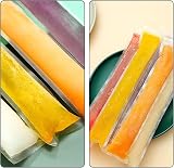 GAOHAN 200 Disposable Ice Pop Bags with Freezer Tubes and Funnels view 4
