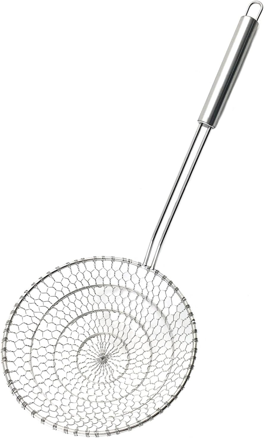 Best Utensils Asian Kitchen Stainless Steel Spider Strainer
