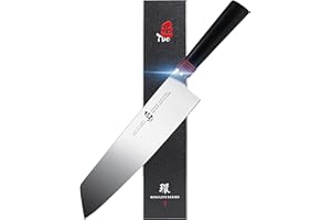 TUO Kiritsuke Knife - 8.5 inch Vegetable Cleaver Professional Japanese Kitchen Knives for Vegetables and Fruits, AUS-8 Stainl