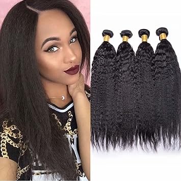 Amazon Com Maxine 9a Brazilian Kinky Straight Human Hair 3