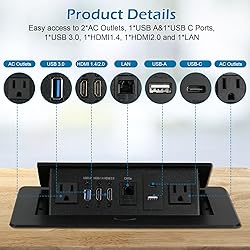 Table Pop Up Outlet, Desktop Pop Up Socket Center