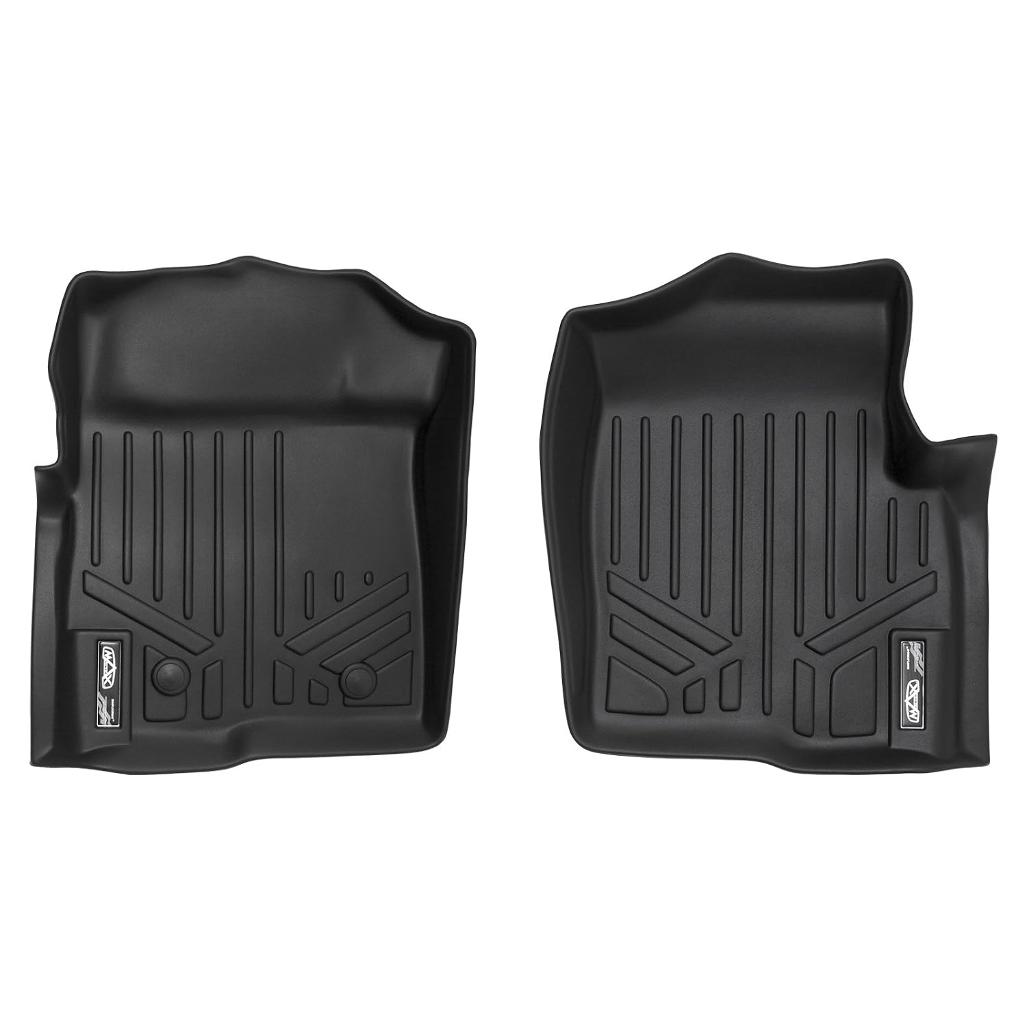 SMARTLINER Custom Fit Floor Mats 1st Row Liner Set Black for 20112014