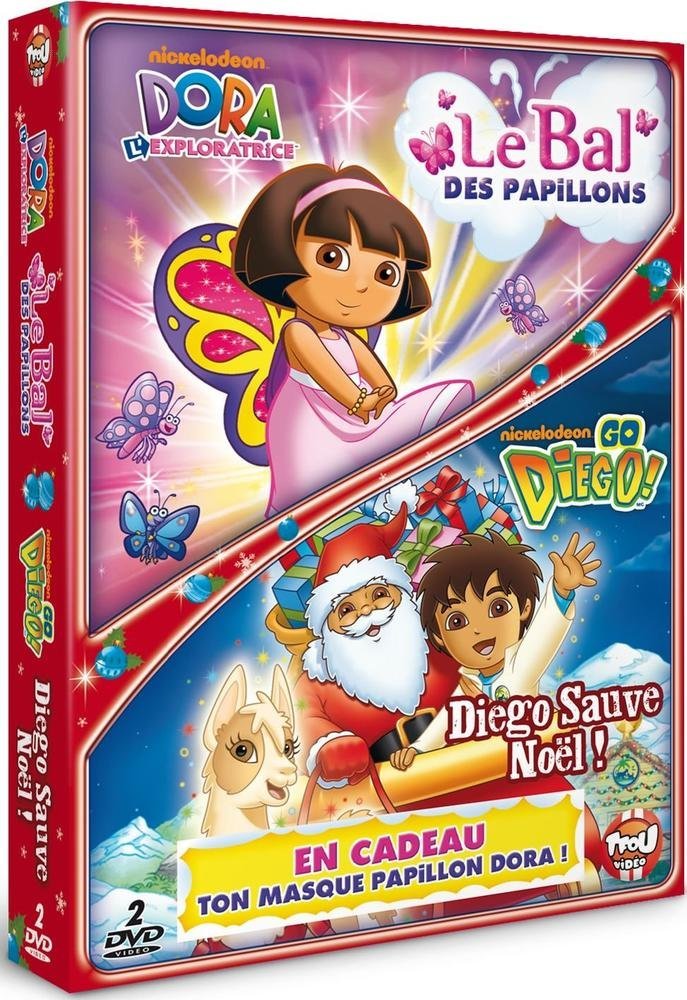 Dora L Exploratrice Le Noel De Dora Amazon.com: Dora l'exploratrice - Le bal des papillons + Go Diego