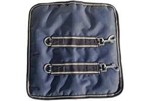 Rhinegold 0 Rhinegold Multi Adjustable Horse Rug - Navy Chest Expander, Navy, Universal UK