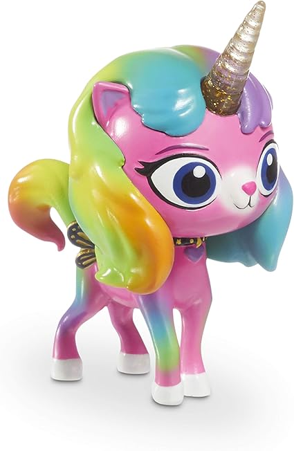 Multi Coloured Rbuk Rainbow Butterfly Unicorn Kitty Groovin Heads Rainbow Bobble Head Toy Toy Figures Playsets Action Figures